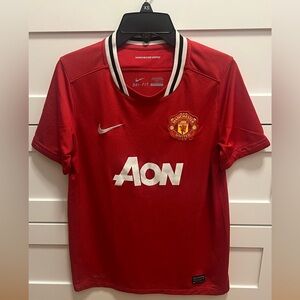 Authentic Manchester United Boys Jersey
